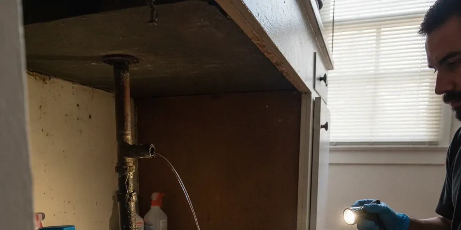 Burst & Leaking Pipe Water Damage