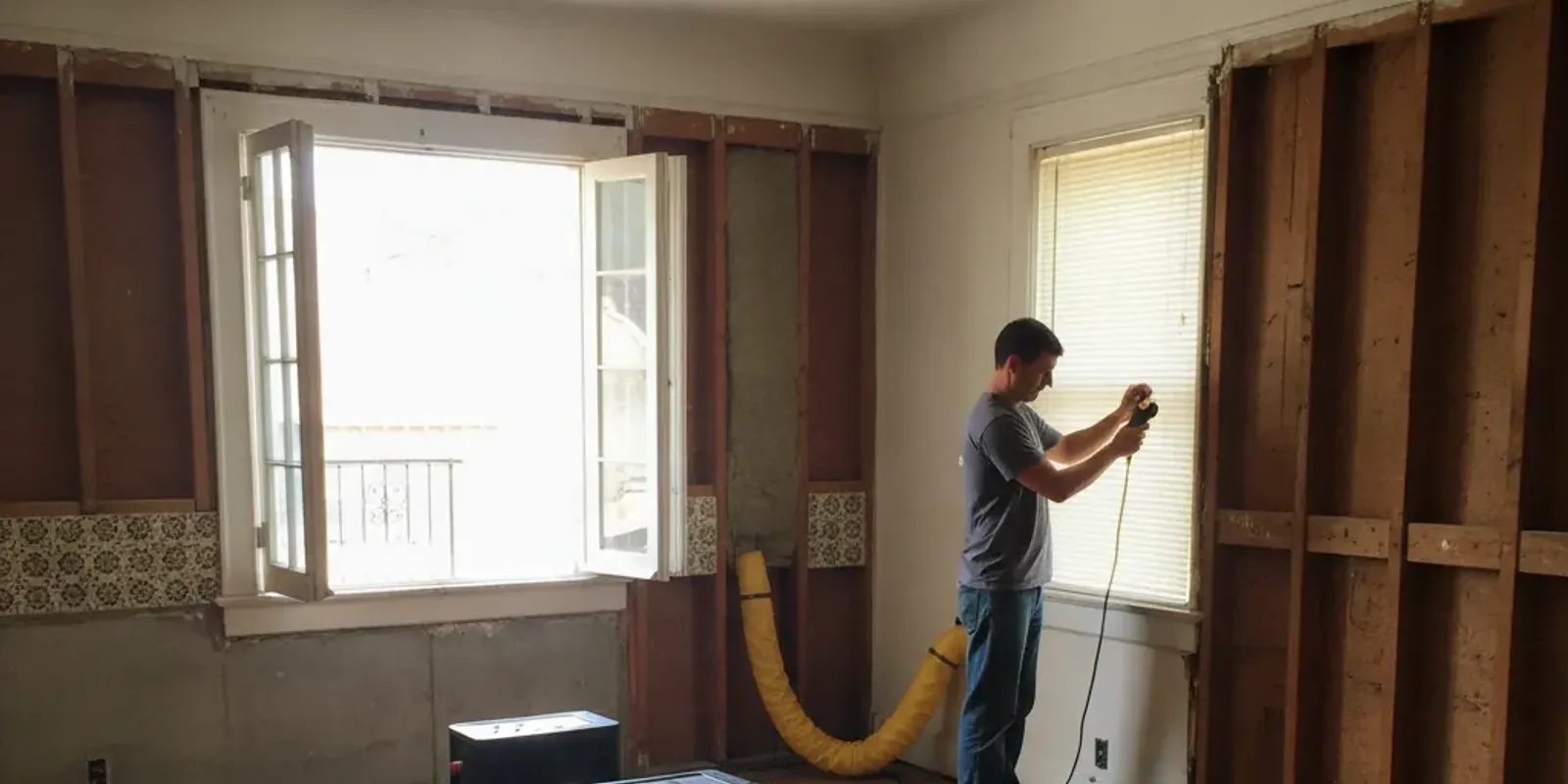 Structural Drying & Dehumidification in Koreatown