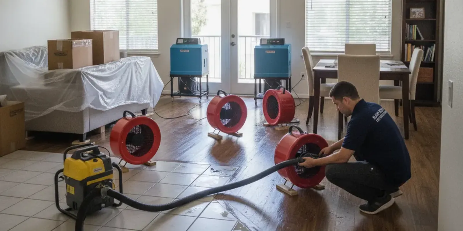Water Damage Restoration in Koreatown